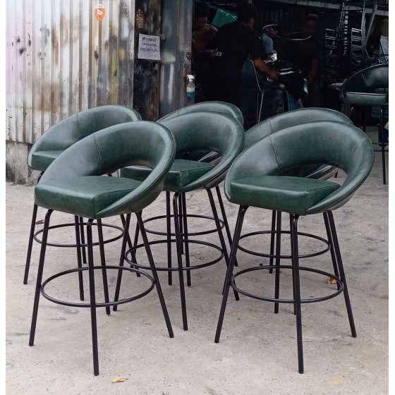 ghế bar khung sắt cao
