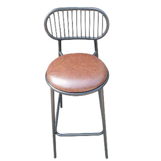 ghế quầy bar sắt, ghế quầy bar lưng sắt