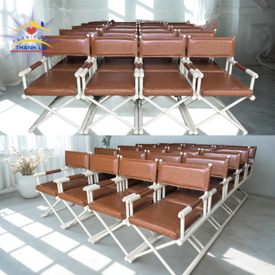 Mẫu ghế cafe chân chéo 