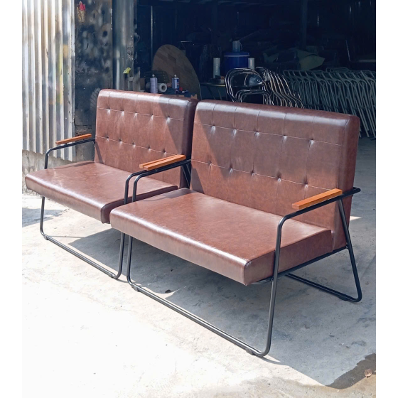 GHẾ SOFA CAFE ĐƠN VÀ ĐÔI KẾT HỢP