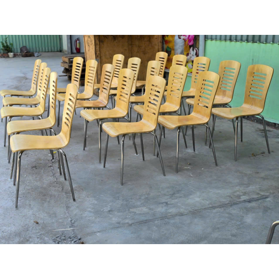 Ghế uốn cong ghế căn tin 