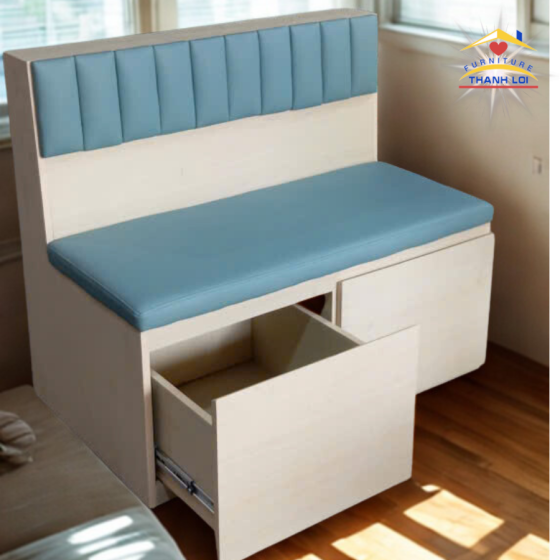 Ghế Sofa Băng Có Hộc Kéo 