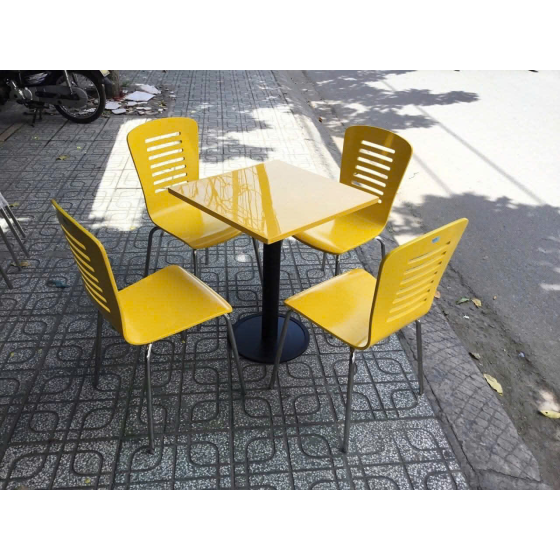 Ghế uốn cong ghế căn tin 