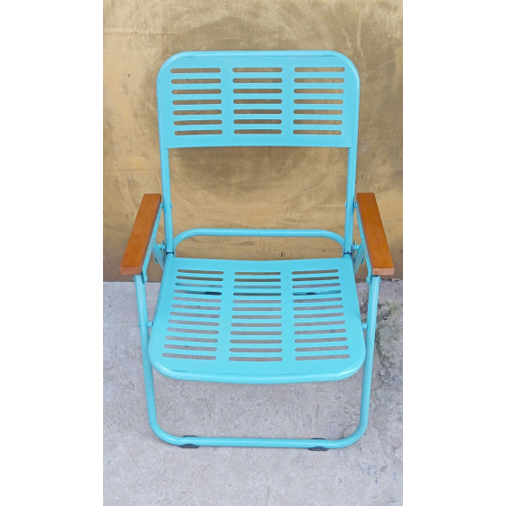 ghế xếp sắt cà phê