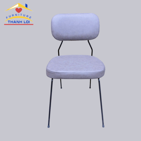 ghế cà phê sắt bọc nệm 