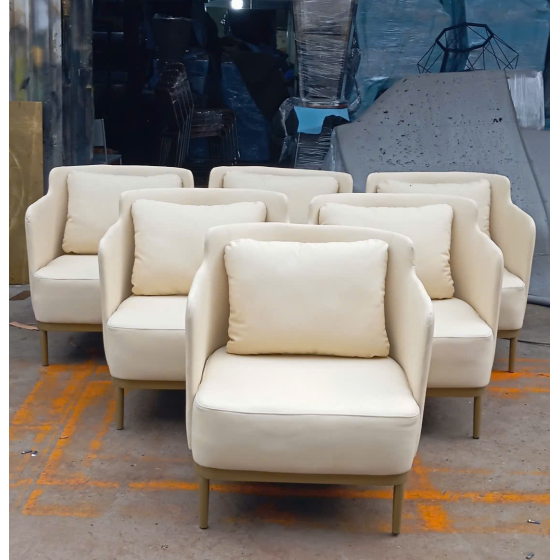 sofa đơn sang trọng cho quán