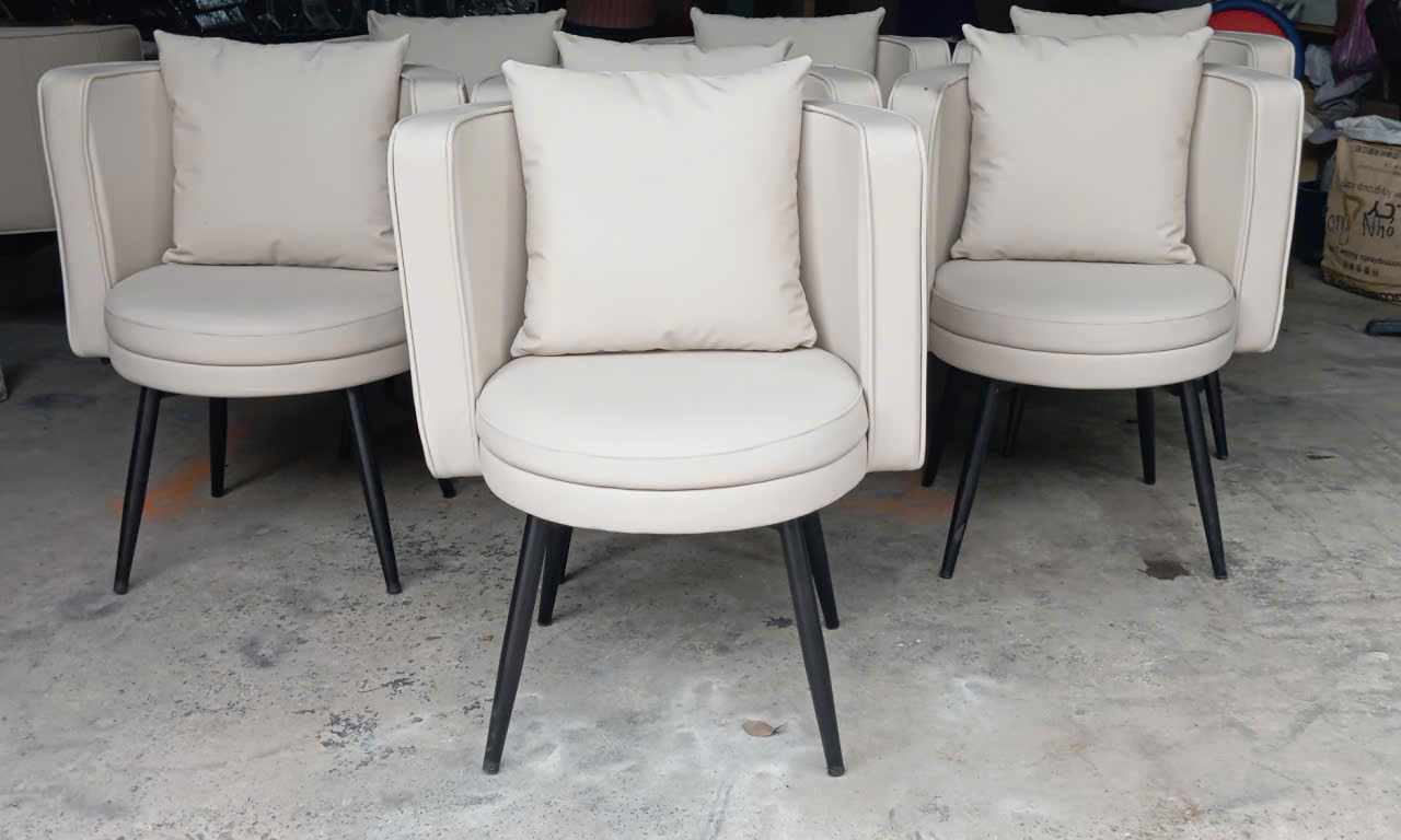 ghế coffe bọc nệm