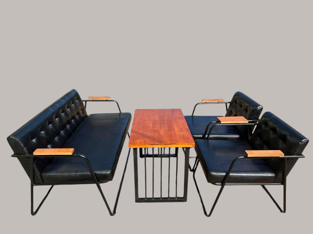 GHẾ SOFA CAFE ĐƠN VÀ ĐÔI KẾT HỢP