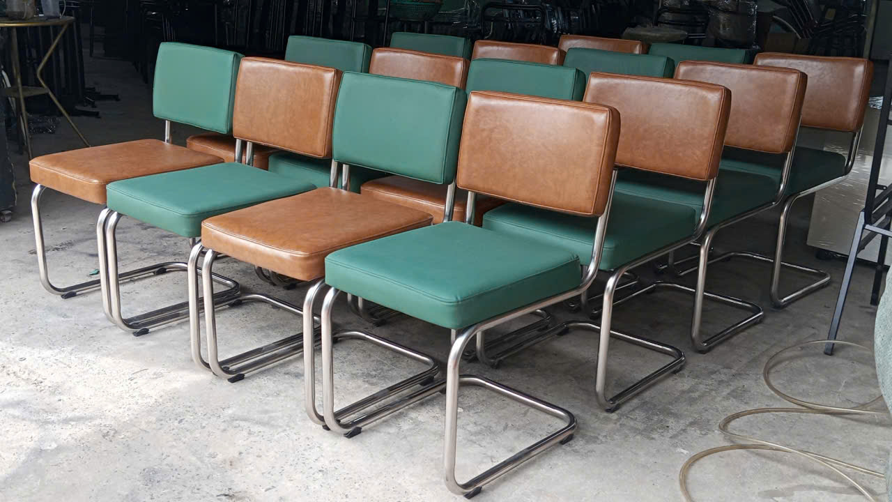 Ghế chân quỳ inox