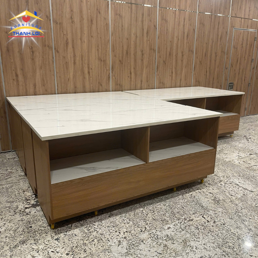 mẫu bàn buffet giá xưởng tại tphcm